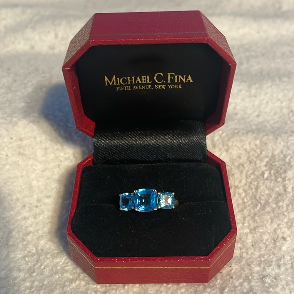 Blue Topaz Women’s Ring size 8